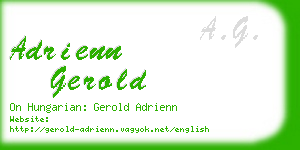 adrienn gerold business card